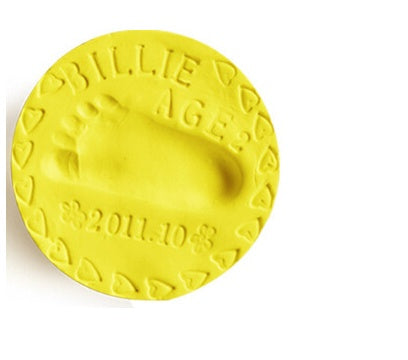 Children's handprint mud clay baby plasticine footprint mud