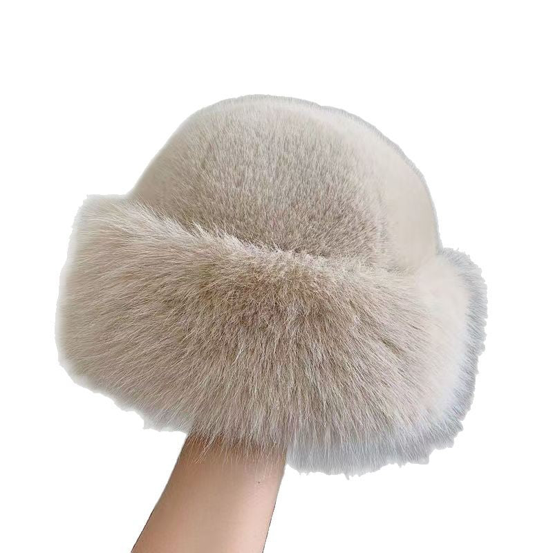 New Plush Mongolian Hat For Autumn / Winter Cold-proof And Warm