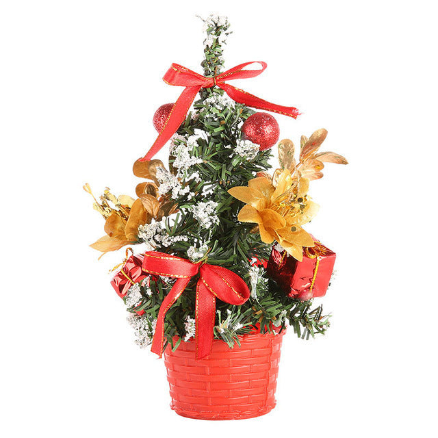 Mini Artificial Tree -Christmas Decorations Family Gifts