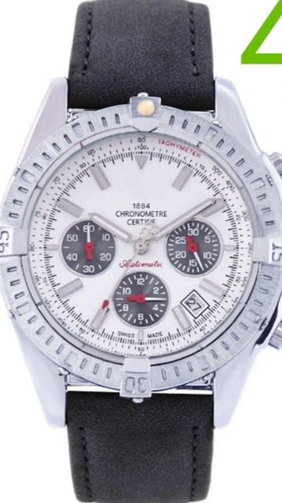 Leather business multifunctional watch