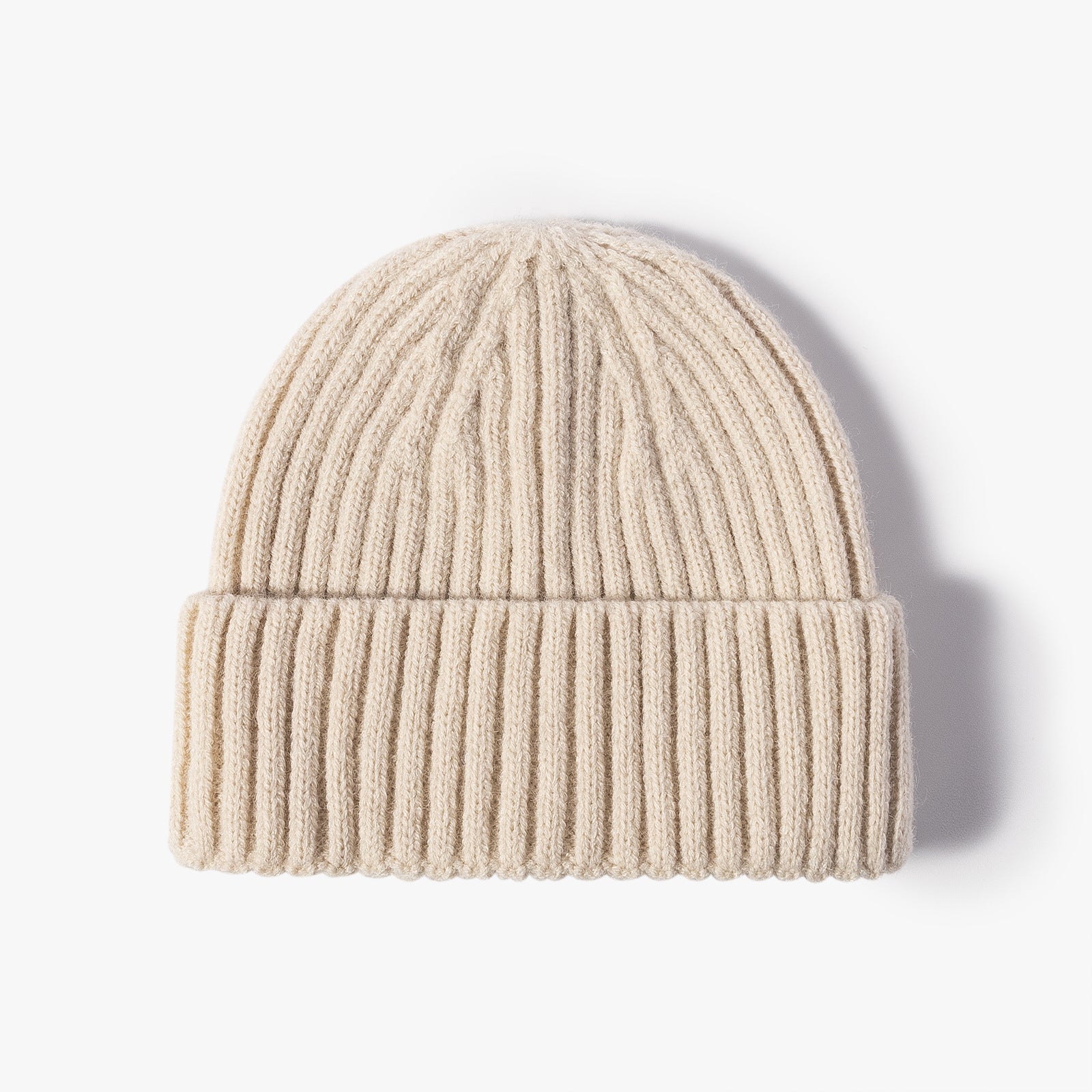 Womens Knitted Beaniehooded Wool Hat