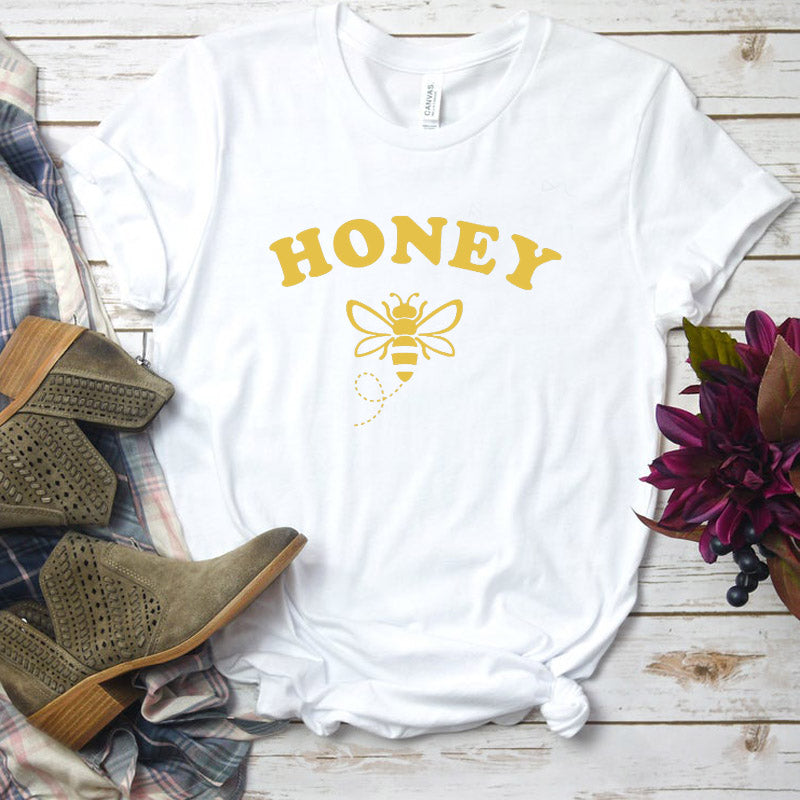 Honey Bee print T-shirt