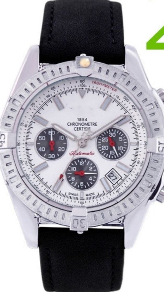 Leather business multifunctional watch