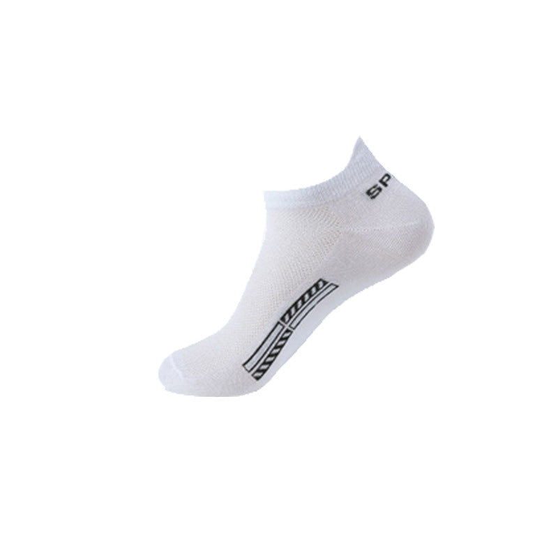 Men's Mesh Breathable Low-cut Sports Socks