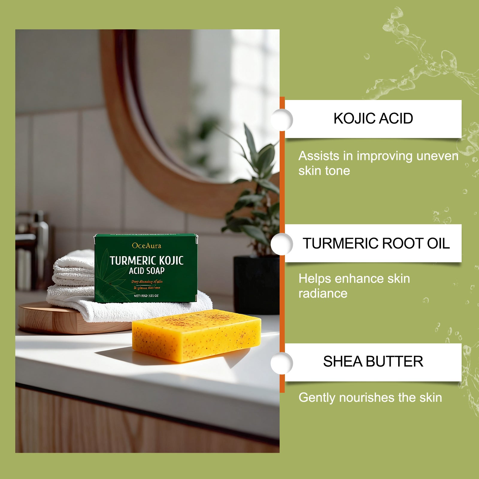 Turmeric Kojic Acid Soap