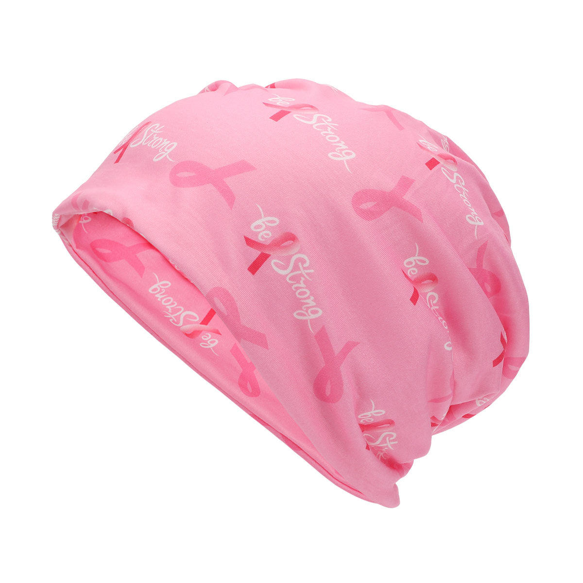 Breast Cancer Awareness Day Patterned Headscarfhat