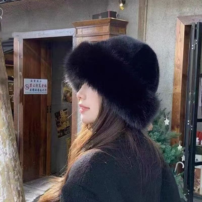 New Plush Mongolian Hat For Autumn / Winter Cold-proof And Warm