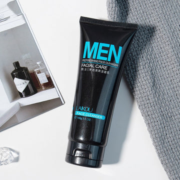 Men's Facial Cleanser Hydrating Mild Non-irritating Deep Cleansing