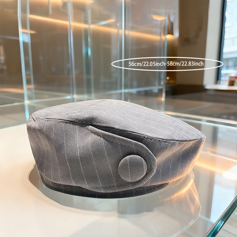 A British-style Casual Painter Hat That Is Versatile And Can Show Off Your Face