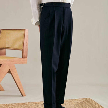 New Men's Casual Pants Advanced Draped Pants