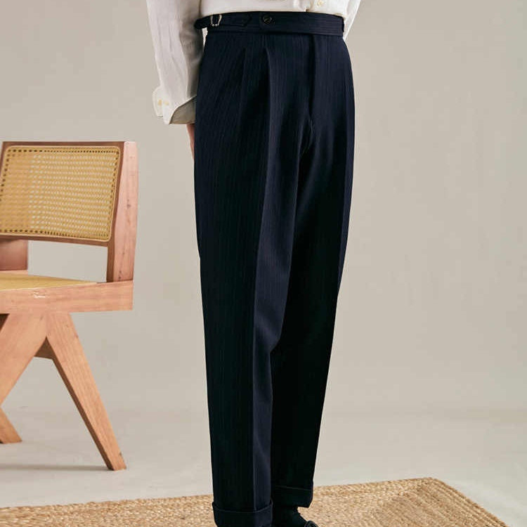 New Men's Casual Pants Advanced Draped Pants