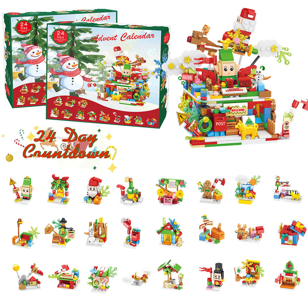 Christmas Tree Building Blocks -Christmas Blind Box Christmas Gifts