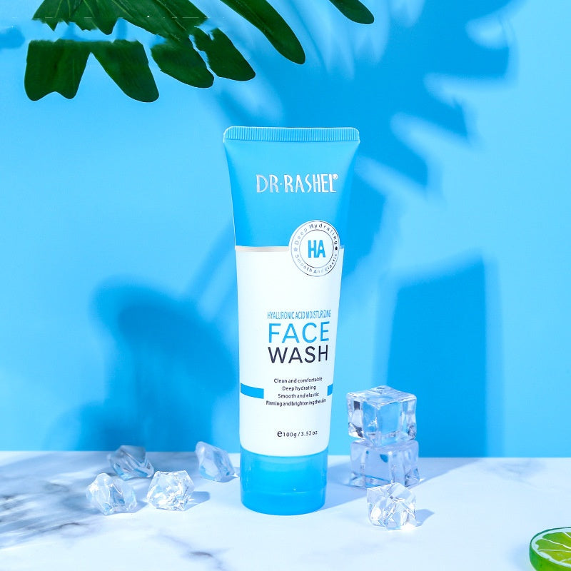 Hyaluronic Acid Moisturizing Facial Cleanser Gentle Deoiling