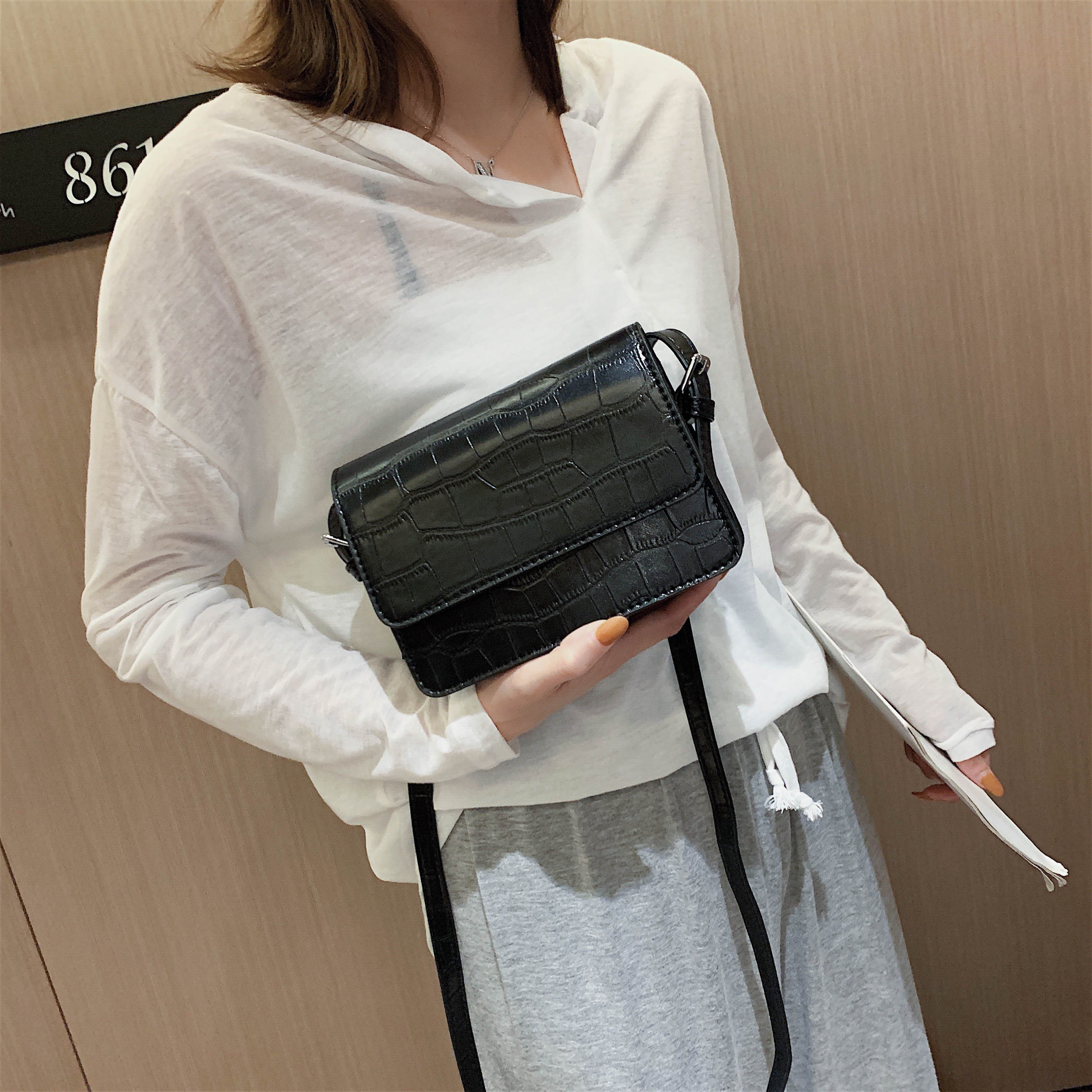 Fashion Mini Leather Crossbody Ladies Shoulder Bag