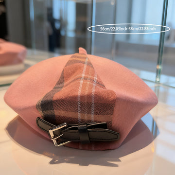 A British-style Casual Painter Hat That Is Versatile And Can Show Off Your Face