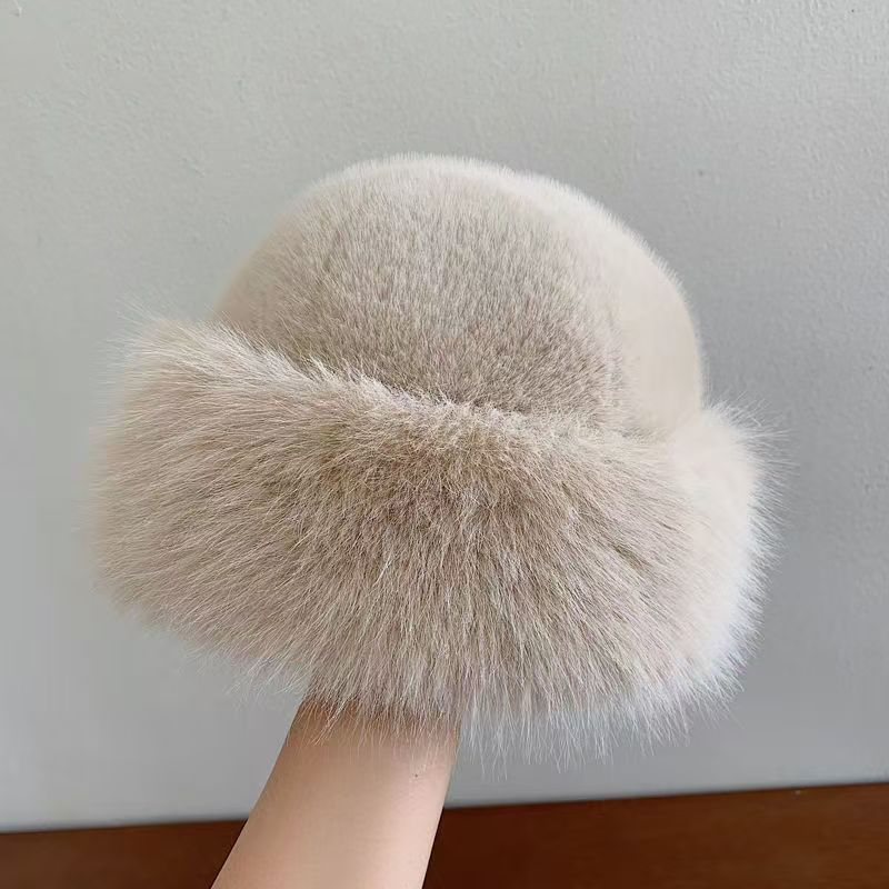 New Plush Mongolian Hat For Autumn / Winter Cold-proof And Warm