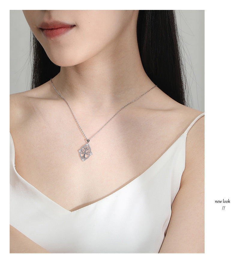 Lucky Tree Necklace Female Clavicle Chain Valentine's Day Gift