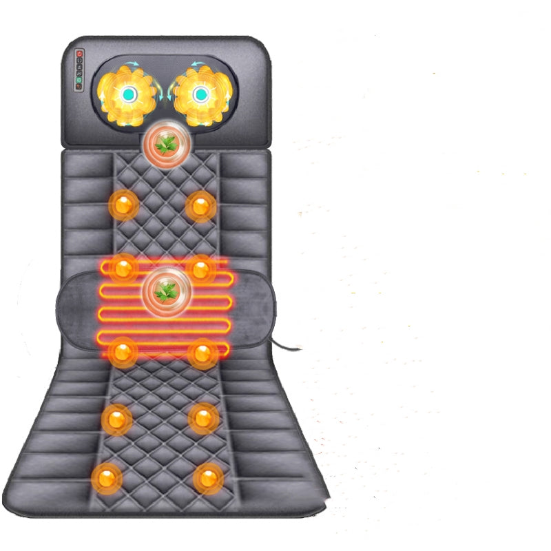 Multifunctional cervical massager chair cushion