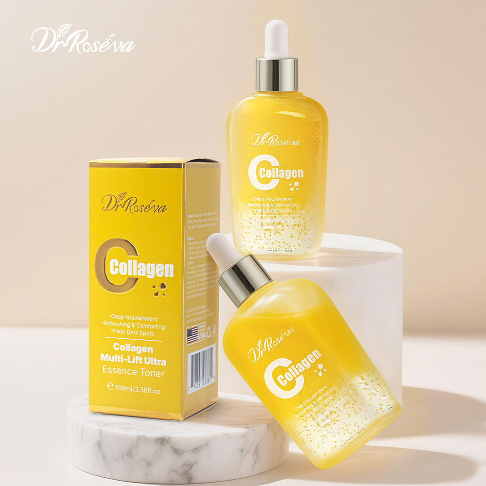 DR.ROSEVA Face Collagen Multi-Lift Ultra Toner Anti Aging Anti Wrinkle Niacinamide Whitening Face Toner