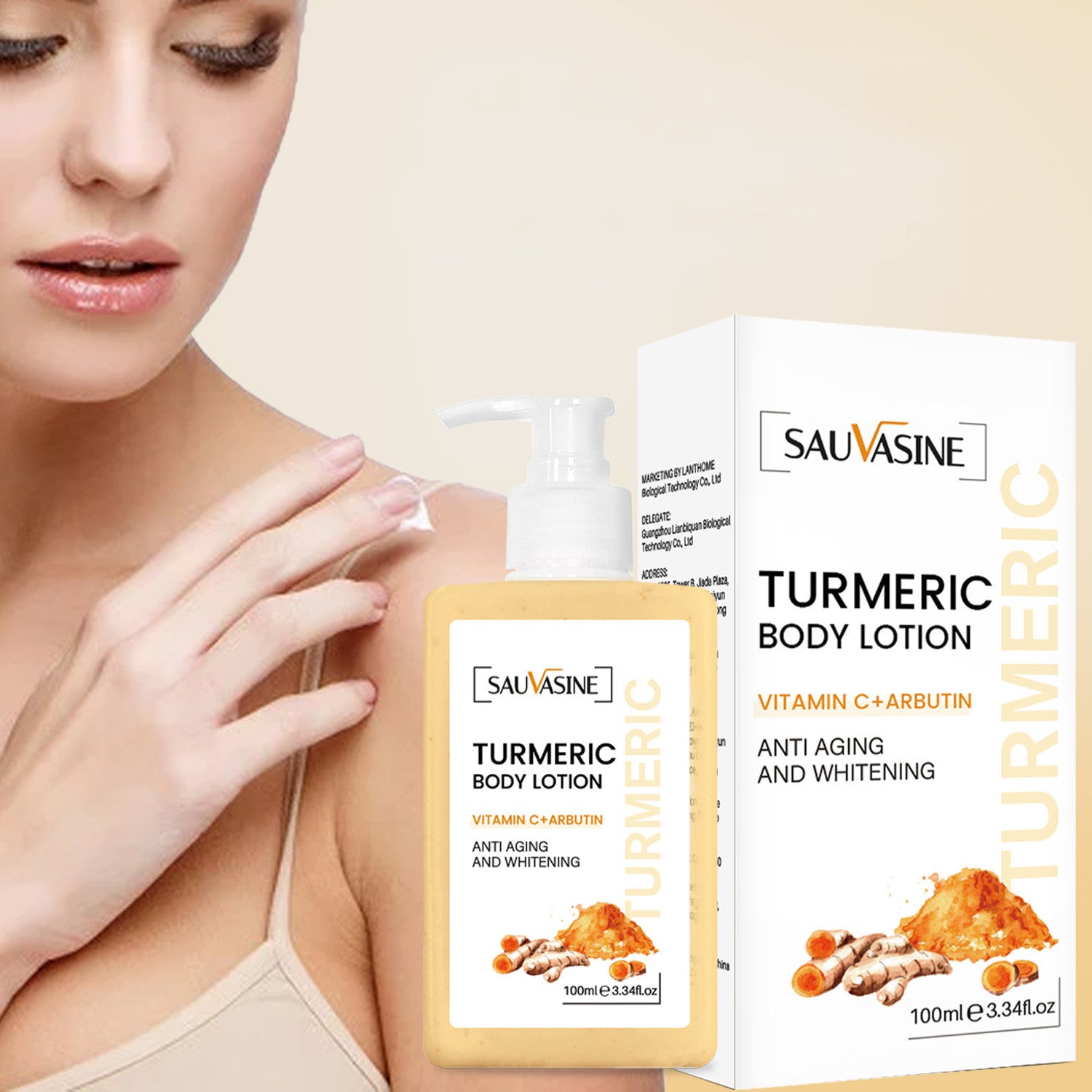 Brightening And Warming Body Lotion