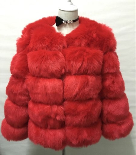 S-3XL Mink Coats  - Women Winter New Fashion FAUX Fur Coat  - Elegant Thick Warm Outerwear  - Fake Fur Jacket Chaquetas Mujer