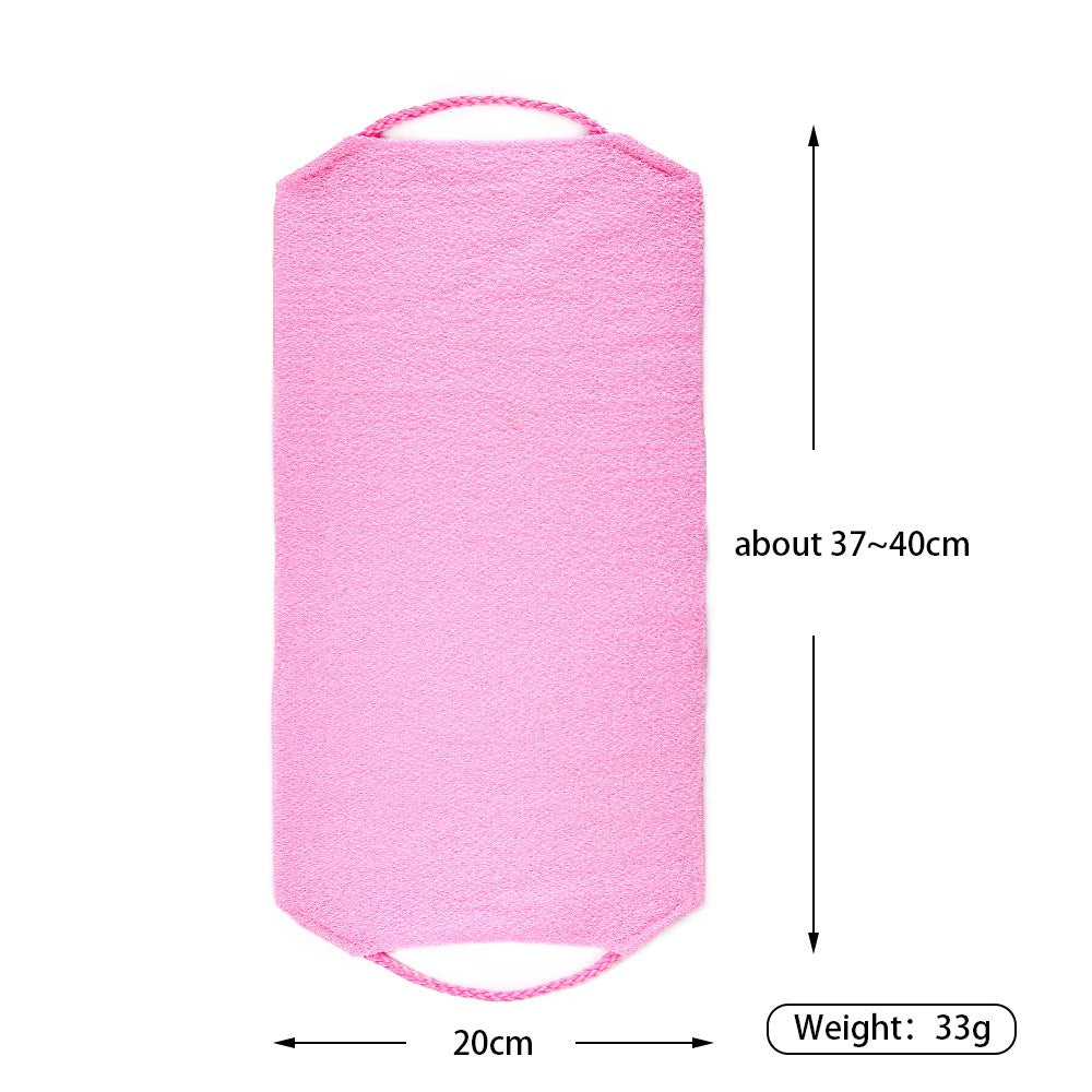 Bath Rubbing Dead Skin Exfoliating With Drawstring Double-sided - Strong Bath Towel Back Rub