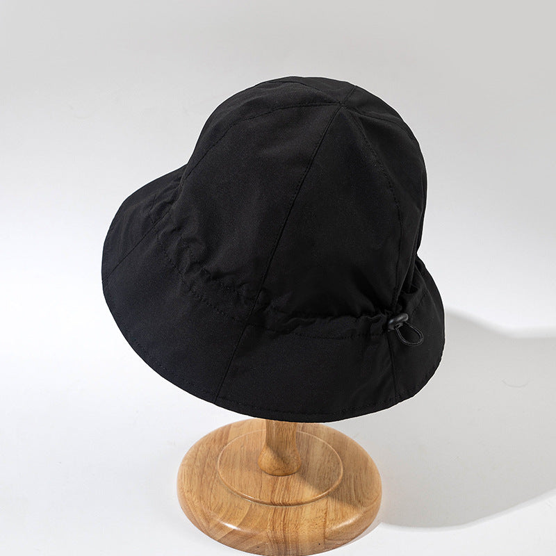 Slimming Drawstring Elastic Sun Hat For Sun Protection