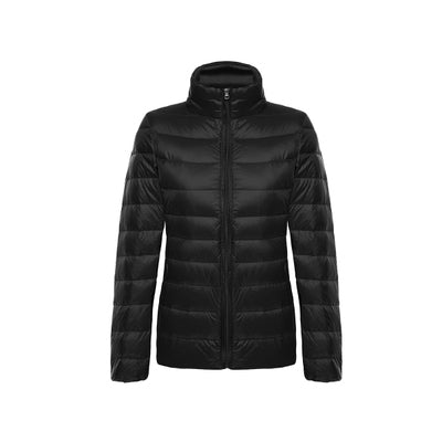 5XL 6XL Plus Size Winter  - Women's  Very Light  Down Coat -  Jackets - Women's  Long Sleeve / Slim Warm Coat