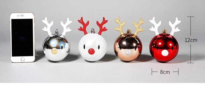 Christmas Ornaments - Cute Gifts Reindeer Balls Stars Gingerbread Man Christmas Pendant Ornaments Charm