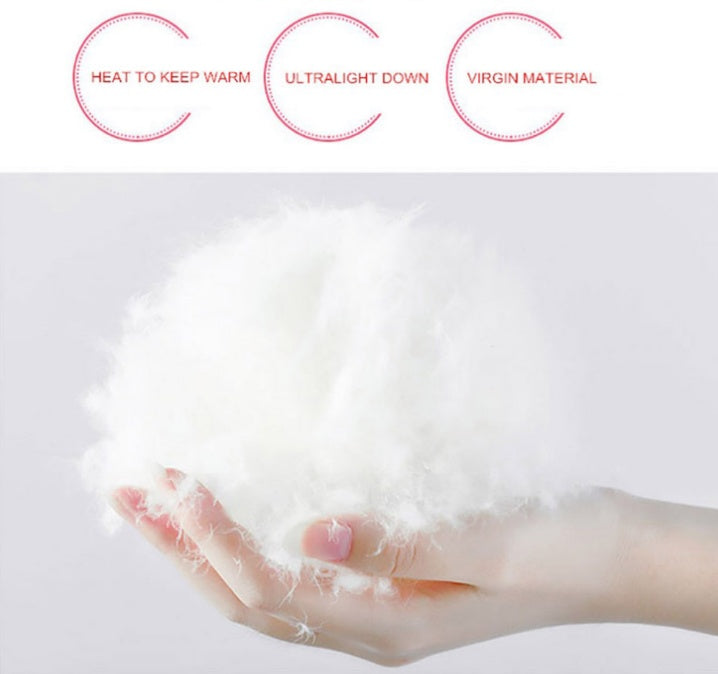 5XL 6XL Plus Size Winter  - Women's  Very Light  Down Coat -  Jackets - Women's  Long Sleeve / Slim Warm Coat