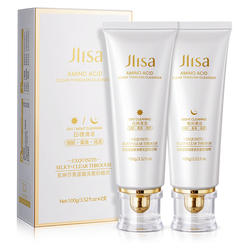 Morning And Evening Facial Cleanser Amino Acid Skin Rejuvenation