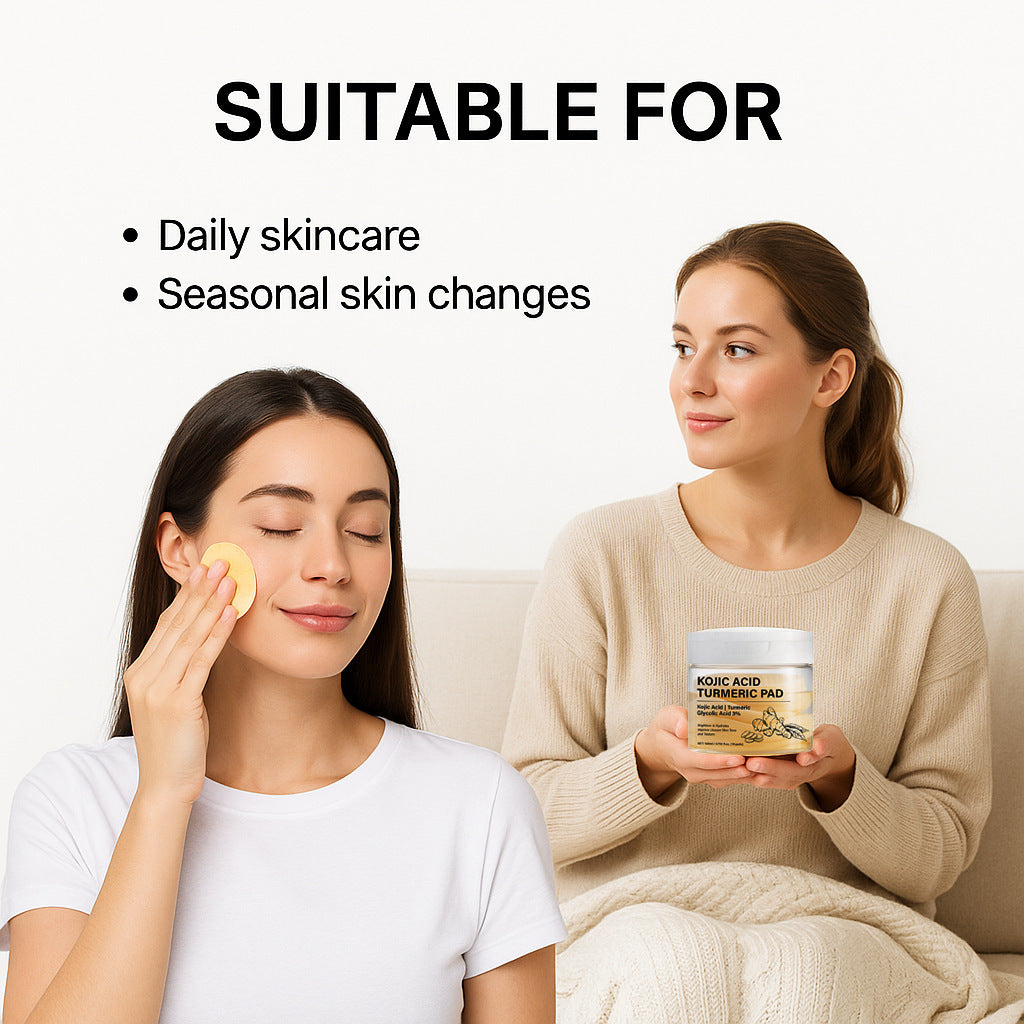 Kojic Acid Turmeric Purifying Toner Pads