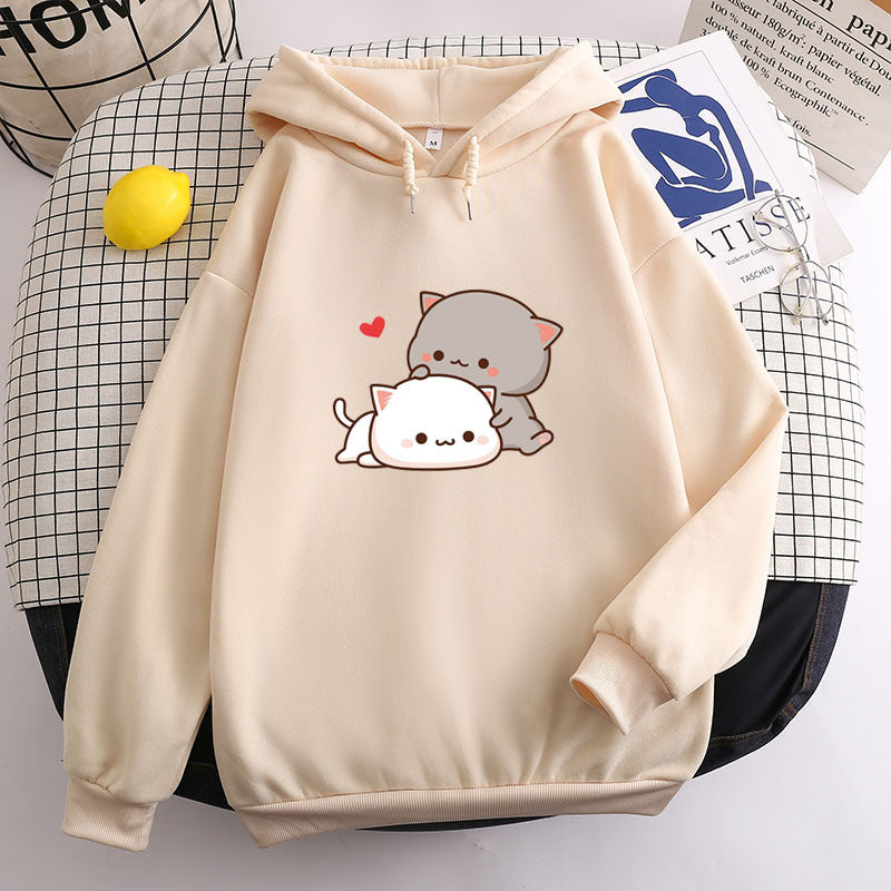Teen Candy Color Sweater Cute Kawaii Loose Sweater Women