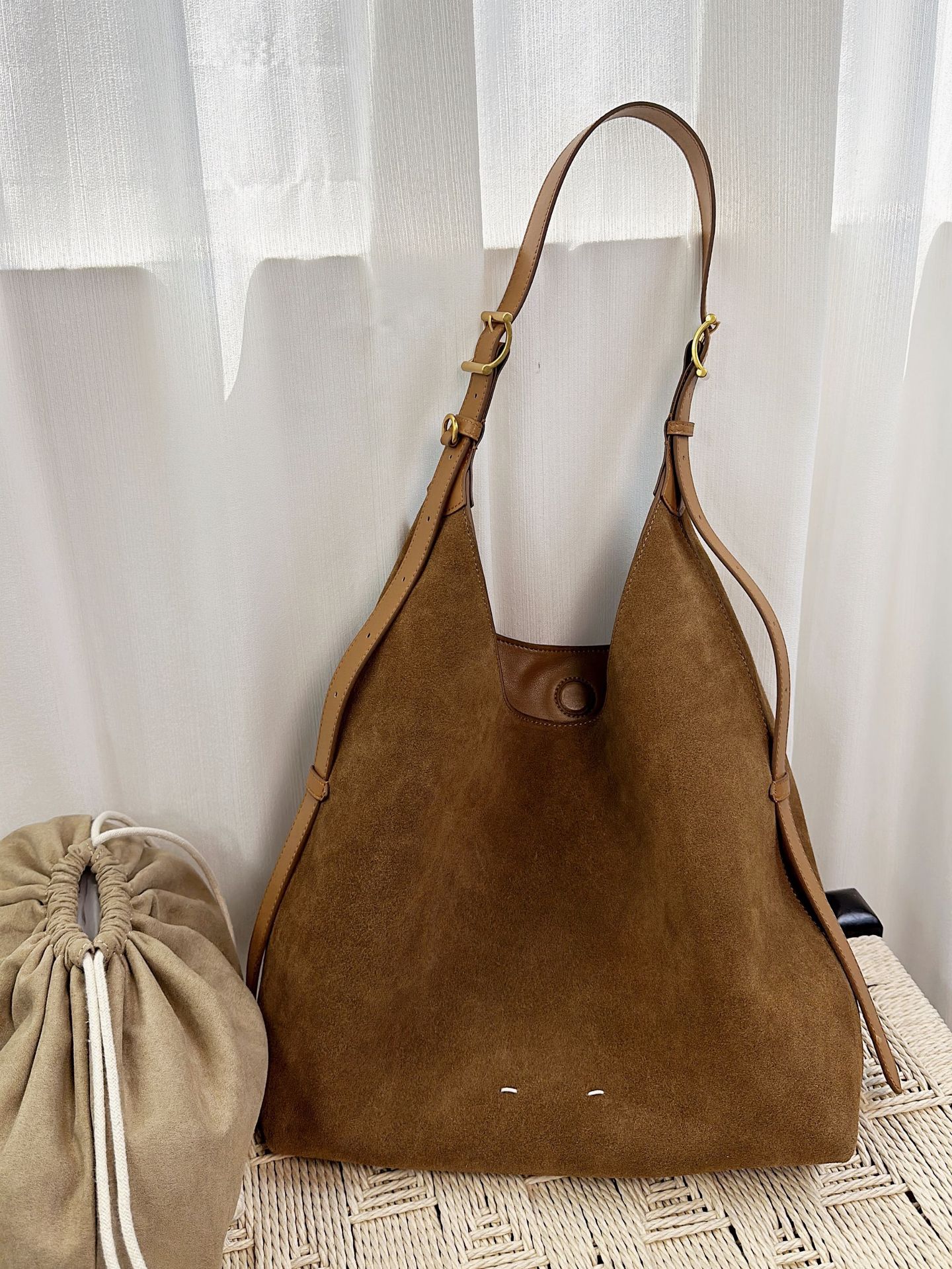 Sophisticated Drop-ear Single-shoulder Bag For Women