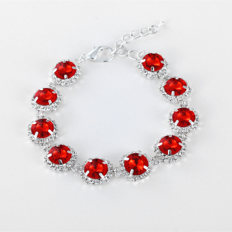 Rhinestone Rhinestone Dog Necklace Jewelry