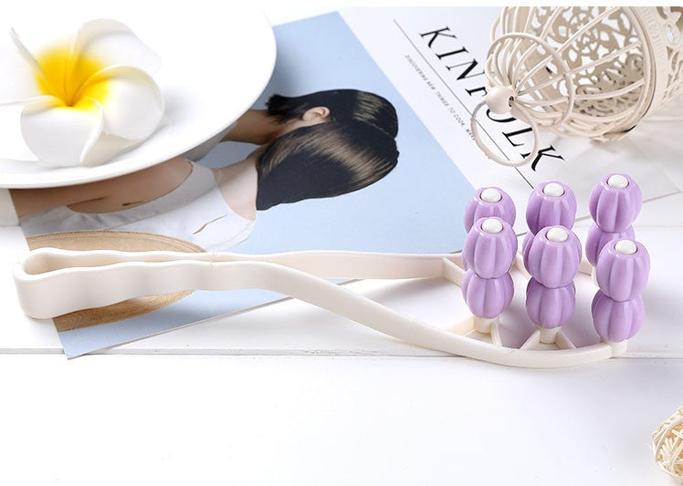 Face bump roller massager