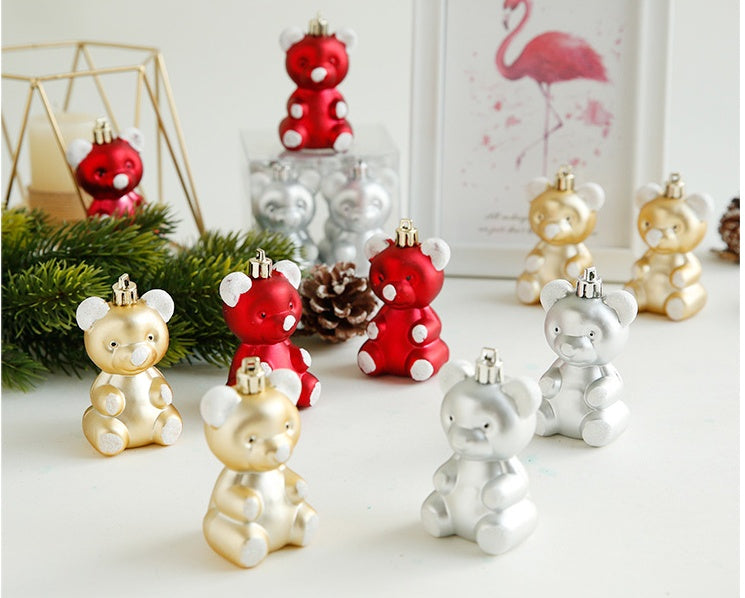 Christmas Ornaments - Cute Gifts Reindeer Balls Stars Gingerbread Man Christmas Pendant Ornaments Charm