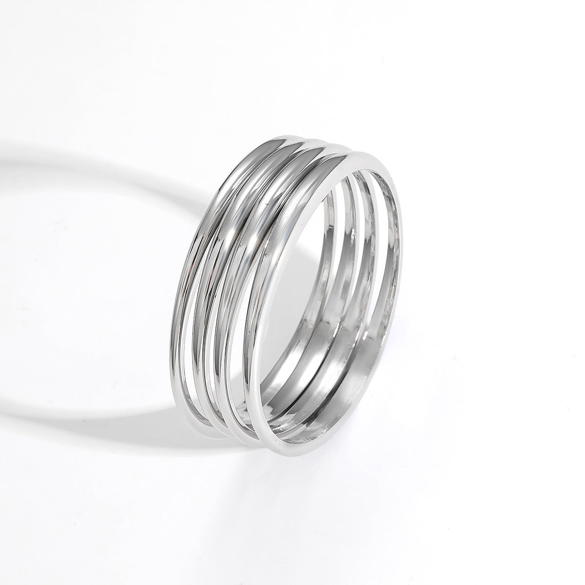 Vintage Wide Plain Ring Bracelet That Goes With Everything