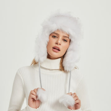 Fur Warm Fox-fur Hat European And American Style