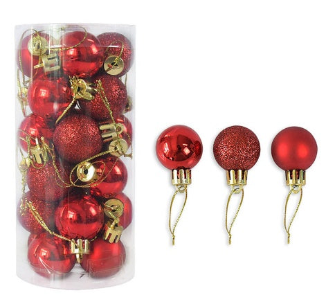 Christmas Decoration -Shiny Matte Christmas Ball