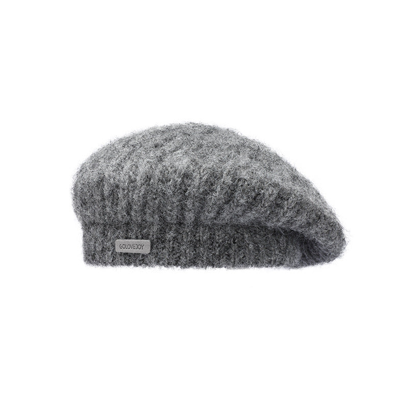 Womens Cozy Soft Wool Knit Beanie For Fall And Winter