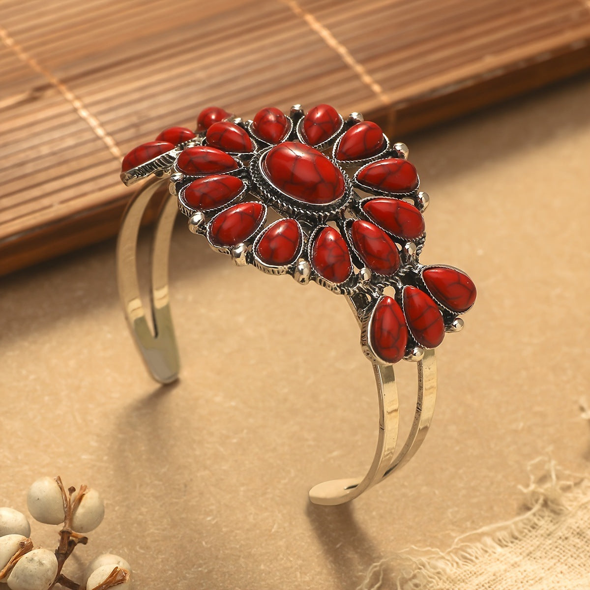 Retro Ethnic Bohemian Turquoise Bracelet