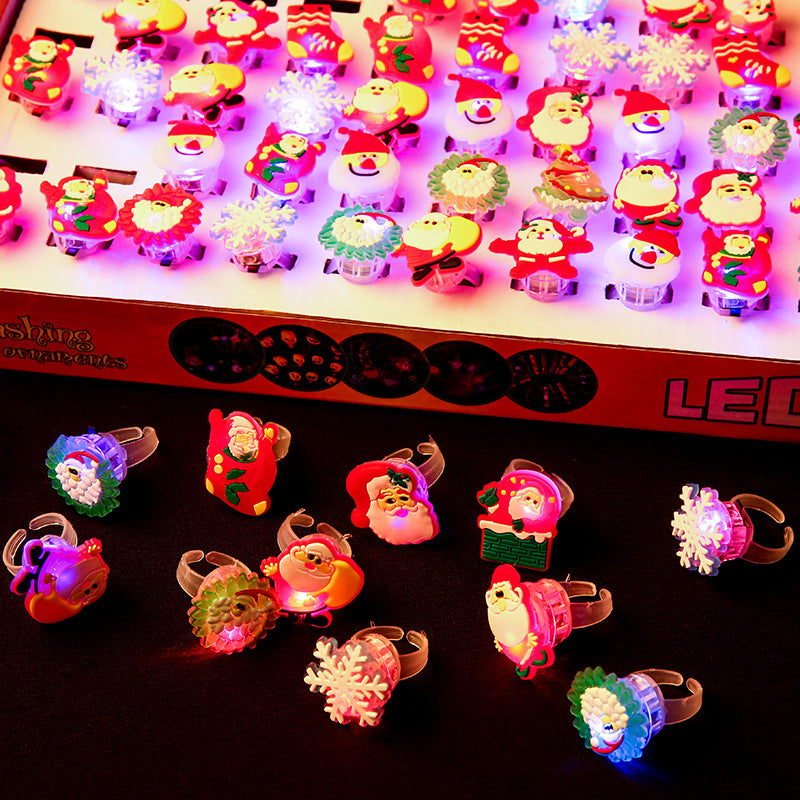 Small Gifts For Children - Christmas Luminous Ring Toy Decoration
