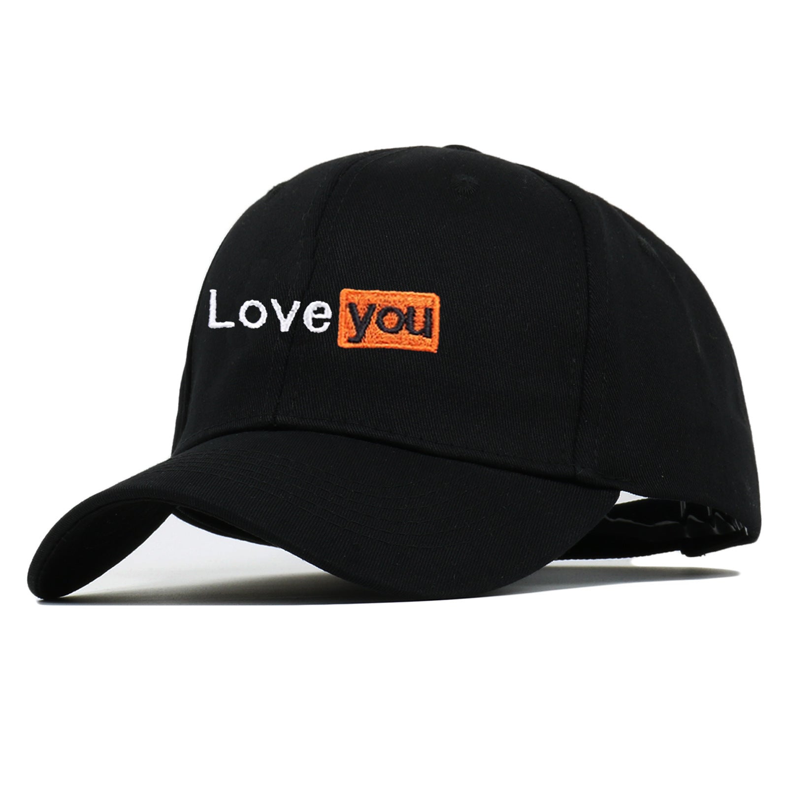 LOVE YOU Embroidered Couples Soft-Top High-Quality Baseball Cap