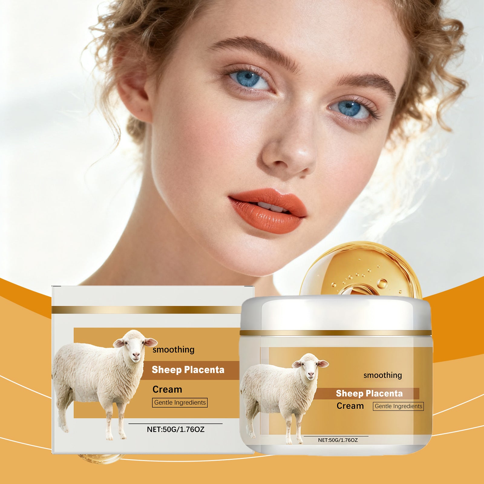 Sheep Placenta Moisturizing Cream A Gentle Formula For Daily Care Of Facial Skin