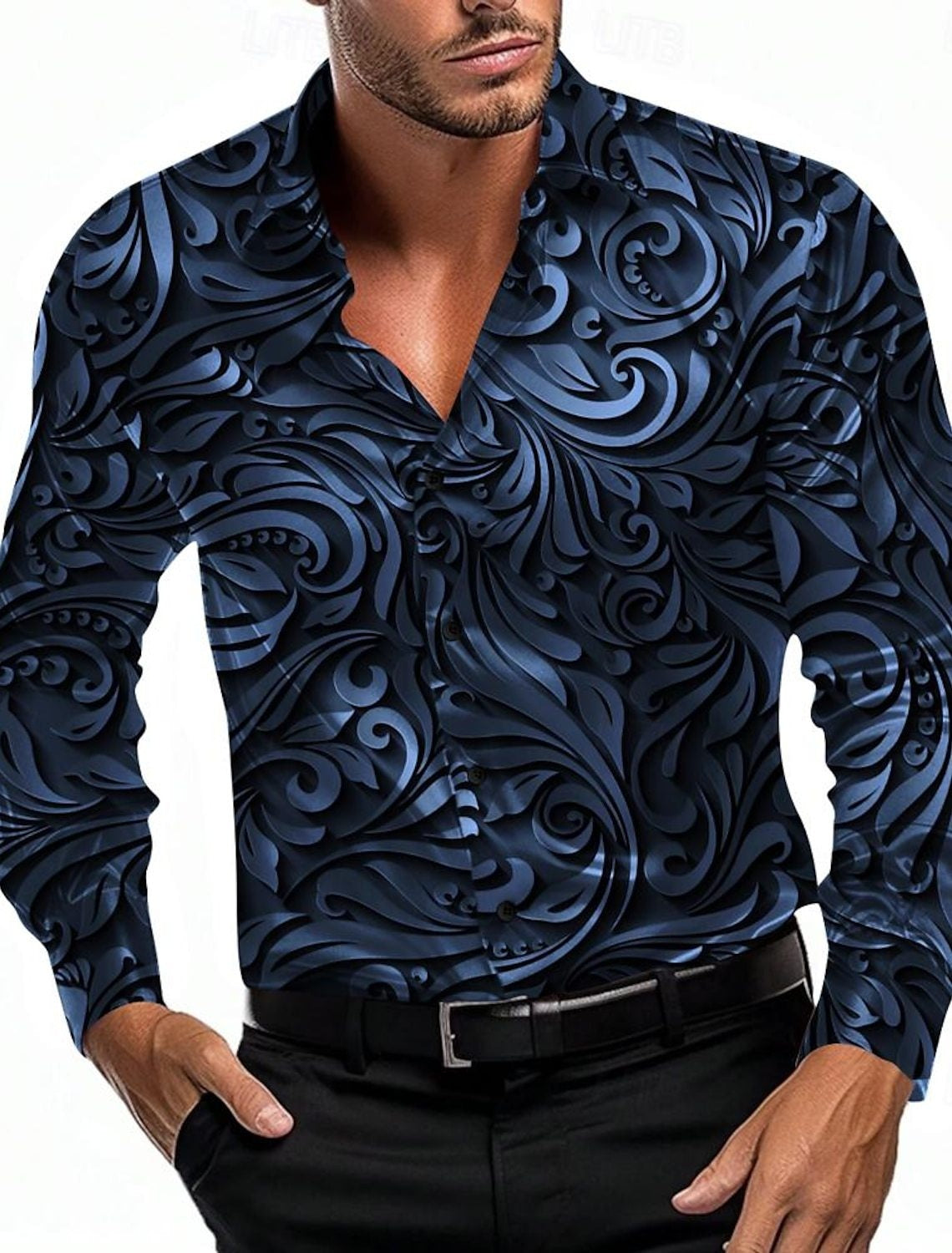Cool Fashion Vintage Printed Shirt Hawaiian Shirt Men's Summer Shirt