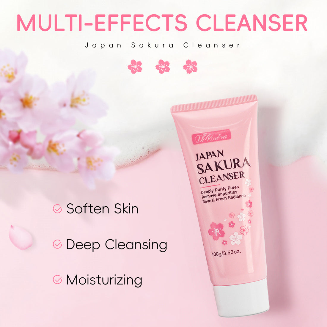 DR Japanese Cherry Blossom Series Facial Cleanser