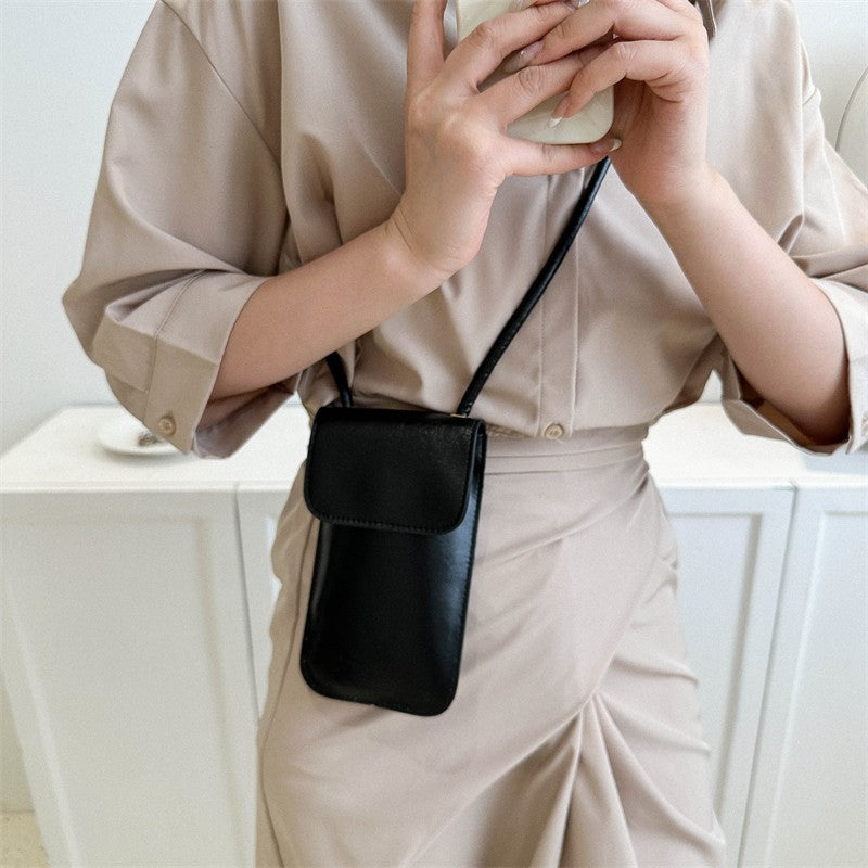 New Summer Stylish Lacquered Korean-Style Coin Shoulder Bag