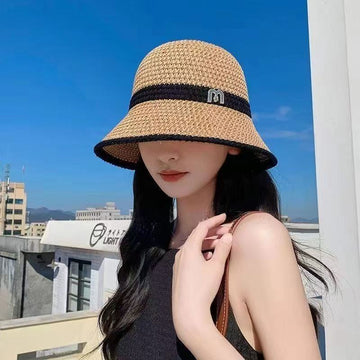 Mesh Breathable Classic Style Sun Hat All-matching Sun-proof Bucket Hat Show Face