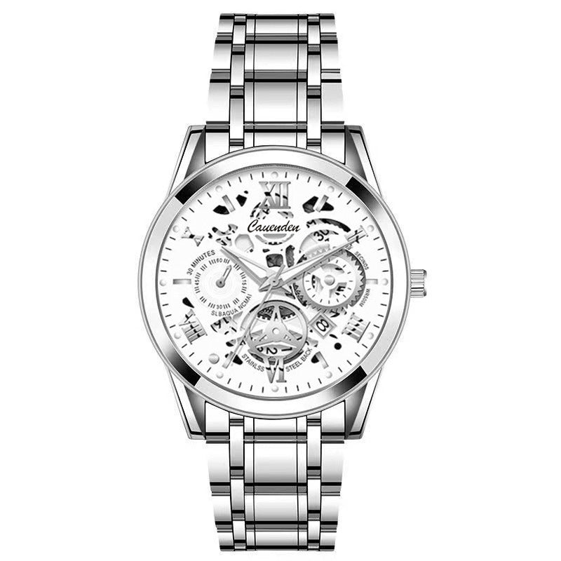 Waterproof Luminous Hollow Out Mens Watch